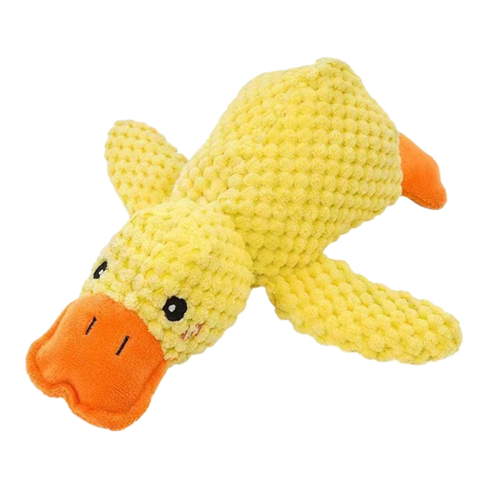 Dog Sleeping Toy Duck Chew Sounding for Medium Large Dogs Outdoor Interactive Pet Training Accessories