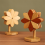 Windmill Shape Kitchen Placemat Insulation Pad Tripod Pot Mat Practical Plate Cup Spacer C 5