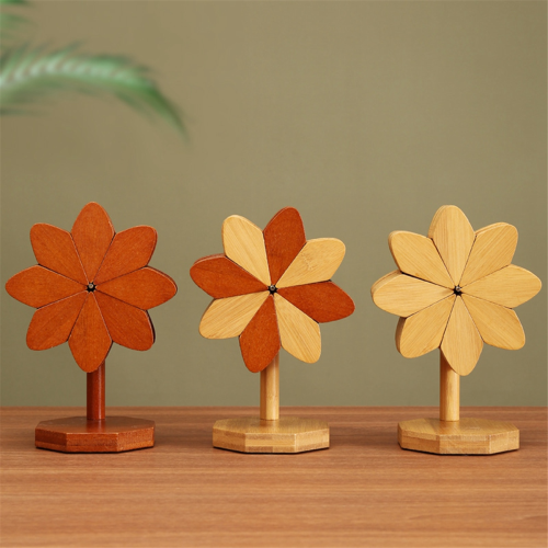 Windmill Shape Kitchen Placemat Insulation Pad Tripod Pot Mat Practical Plate Cup Spacer C 1