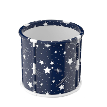 Folding Large Bathtub Thickened PVC Portable Folded Bucket Baby Children Bathroom Thickening SPA Tubs for Hot Cold Tub