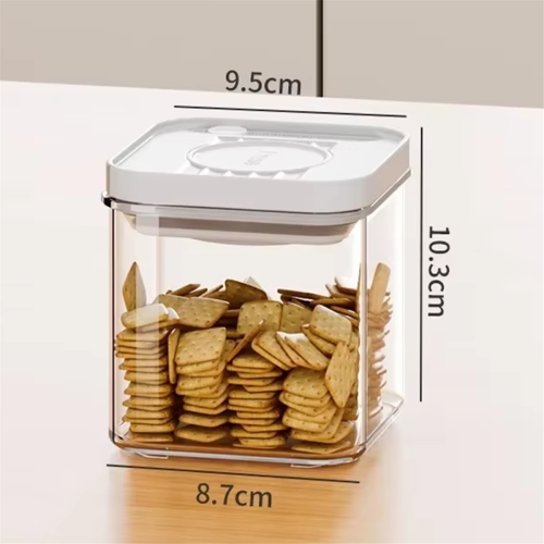 Large Capacity Kitchen Seasoning Box,Moisture-Proof with Date Recorder,Thickened Material,-Type Sealed Container M 1