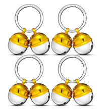 8 Pack Extra Loud Cat & Dog Bells, Brass Collar Bell Pet Tracker, Protect Wildlife, for Various Deaf or Elderly Pets