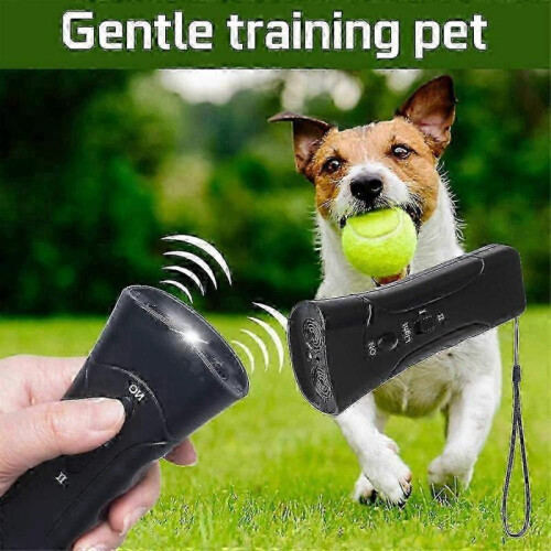 (With batteries, OPP packaging) Anti Bark Device Ultrasonic Dog Barking Control Stop Repeller Trainer Train Tool 1