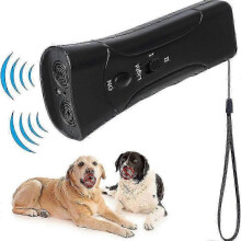 (Without batteries, OPP packaging) Anti Bark Device Ultrasonic Dog Barking Control Stop Repeller Trainer Train Tool
