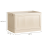 Large Capacity Folding Storage Box with Pulley - Stackable Plastic Organizer Lid, Portable Container for Home 2