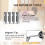 10Pc 1/4 Inch Hex Bits Driver Tamper Proof Security Drill Magnetic Bit Set Torx Screwdriver Flat Head High Quality 100mm 9