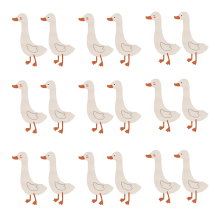 Adesivi murali con simpatici animali, adesivi in PVC impermeabili, decorazioni artistiche con animali divertenti per la cameretta dei bambini