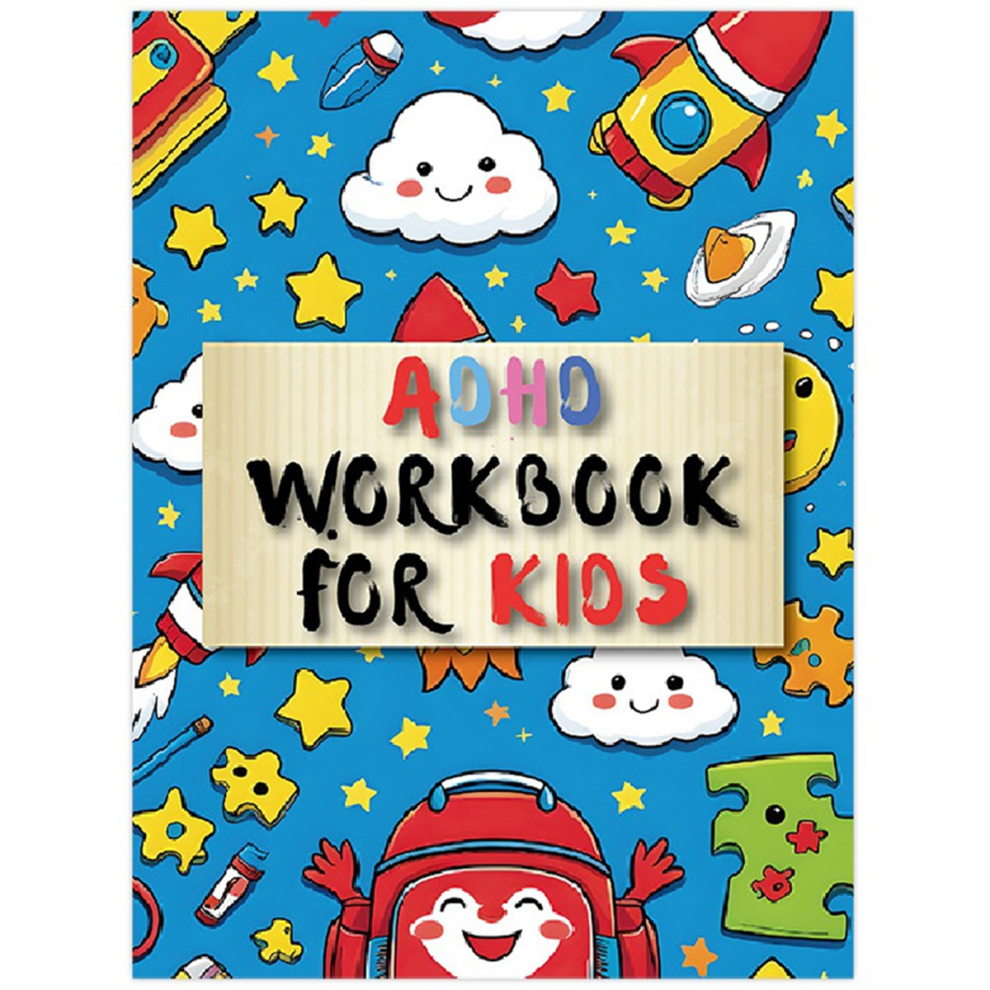 Thriving With Adhd Workbook For Kids: 60 Fun Activities To Help Children Self-Regulate, Focus, And Succeed Exogio