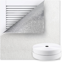 Attic Fan Cover, Insulation Cover with -Strips Fits Up to 39" X 55" for Whole House Fan, Vent, Air Vent