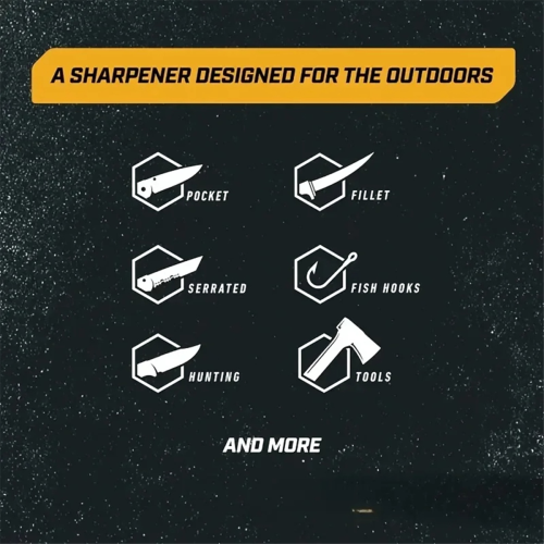 Portable Home Whetstone Multi-Function Adjustable Manual Knifes Sharpener Hand-Held Tool Grinder with Double Scrub 1