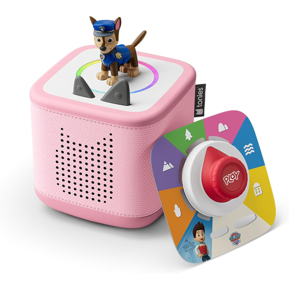 Pink Toniebox2 Play Set with PAW Patrol Chase-image-OPC-PJZFJ5V-NEW