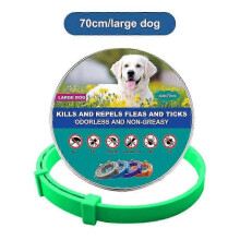 (green (large dogs)) New Pet Dog Cat Collars Veterinary Anti Flea And Tick Collar For Cats Dogs Anti-parasitic Necklace For Large Small Dogs Products