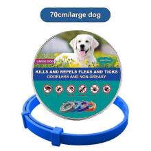 (blue (large dogs)) New Pet Dog Cat Collars Veterinary Anti Flea And Tick Collar For Cats Dogs Anti-parasitic Necklace For Large Small Dogs Products