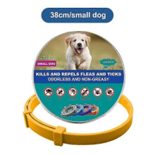 (yellow (small dogs)) New Pet Dog Cat Collars Veterinary Anti Flea And Tick Collar For Cats Dogs Anti-parasitic Necklace For Large Small Dogs Products