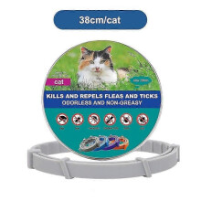 (gray (cats)) New Pet Dog Cat Collars Veterinary Anti Flea And Tick Collar For Cats Dogs Anti-parasitic Necklace For Large Small Dogs Products
