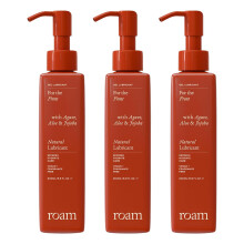 Roam Lubricant Natural & Vegan Water for Sensitive Skin, 200ml, 3 Pk