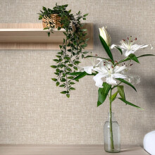 nu wallpaper POPLIN TAN peel & stick wallpaper