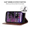 (Brown) Magnetic Leather Case For Cat S62 Pro 4