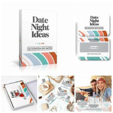 Date Night Box Couples Scratch Card Game Dating Scratch Card Valentine's DayGift