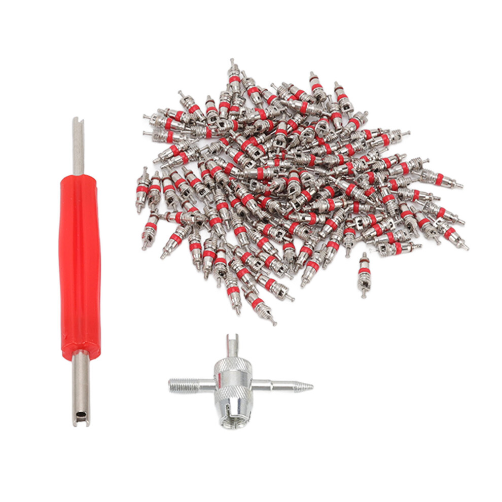 Tire Valve Stem Core Double Head Remover 4 Way Repair Tool For Car Suv Bike Atv 4021344547194