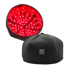 (black)Red Infrared Light Therapy Cap Hat Hair Loss Regrowth Treatment Helmet