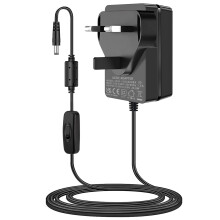 12V for Yamaha Keyboard Power Supply Adaptor UKCA Listed, 12V Charger Cord fit for Yamaha PA-130a PA-130b PA-150b P45 PA-3b PA-3c PA-5d PSR-210 PSR-7