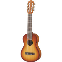 Yamaha Acoustic Guitalele, GL1 - A hybrid between guitar and ukulele (70 cm) with 6 Nylon Strings and Fitted Yamaha Gigbag - Tobacco Brown Sunburst