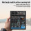 Depusheng M4 Professional Audio Mixer Sound Card Console Interface System 4 Channels USB Digital Bluetooth MP3 Computer Input 48V Phantom Power Stere 5