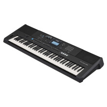 YAMAHA PSR-EW425 Digital Keyboard - Versatile, Portable Digital Keyboard with 76 Touch-Sensitive Keys, 820 voices and LCD Control Panel, in Black