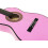 Martin Smith W-560 3/4 Size 36-inch Classical Guitar - Pink 4