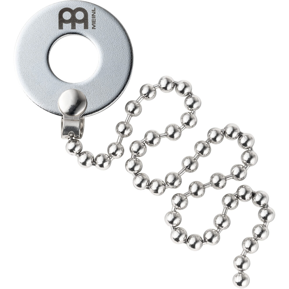 Meinl Cymbals BACON Cymbal Sizzler with No Rivets Required (VIDEO), Silver