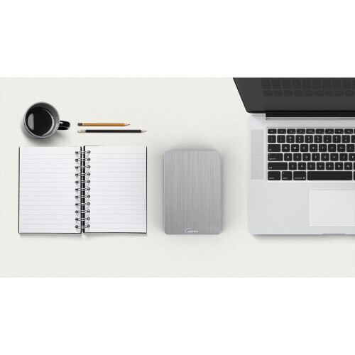 Sonnics 1TB Silver External Portable Hard drive USB 3.0 2
