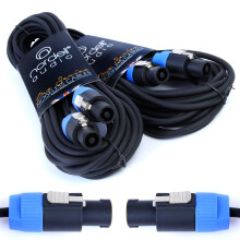 1 x 10 metre (10m) Speakon Compatible Speaker Leads/Cables - PA systems