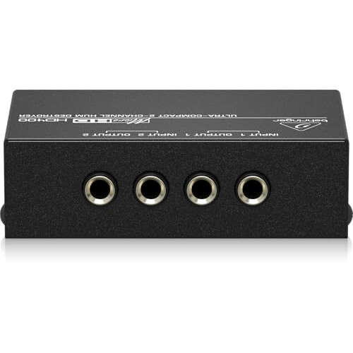 Behringer HD400 Ultra Compact 2 Channel Hum Suppressor 2