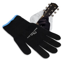 Musician's Practice Glove - 1-Pack Guitar Gloves for Women and Men, Fingertip Protectors for Playing String Instruments, Hand Issues and More, Nylon