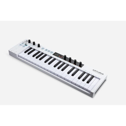 Arturia - Keystep 37 - Creative MIDI Controller, Sequencer, Arpeggiator and Chord Generator - 37-Note Slimkey Keyboard, Assignable MIDI CC Controls, 2