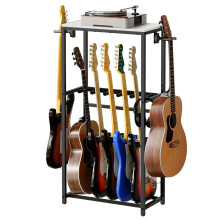 MAHANCRIS Guitar Stand, Guitar Rack for Acoustic Holder, Electric Guitar, Bass, Multiple Guitar Rack Holder for Guitars, Guitar Amp Accessories, for