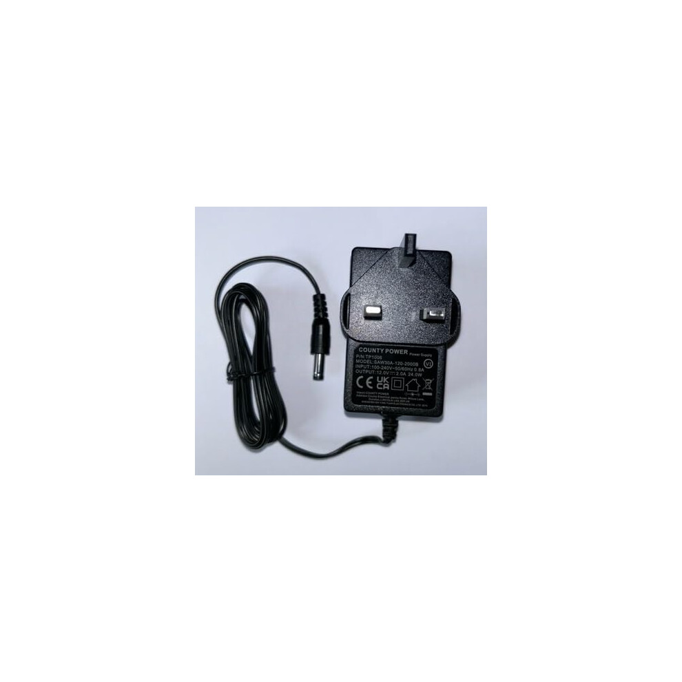 12V Yamaha PSR-170 Keyboard power supply replacement adaptor