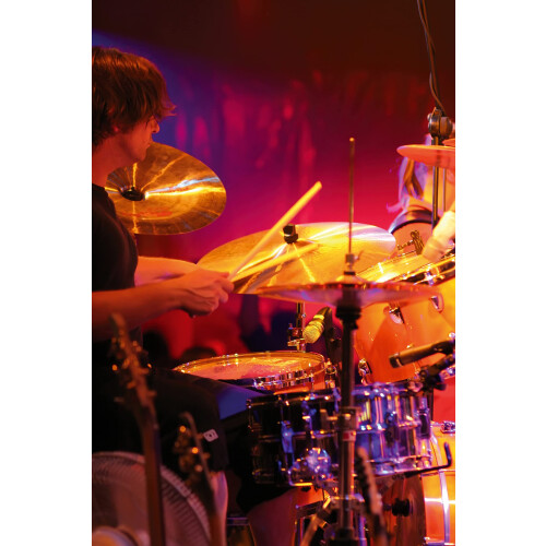 Chord Chord | Hickory Drums Sticks Supplied in Pairs | 2B - Nylon Tips 2
