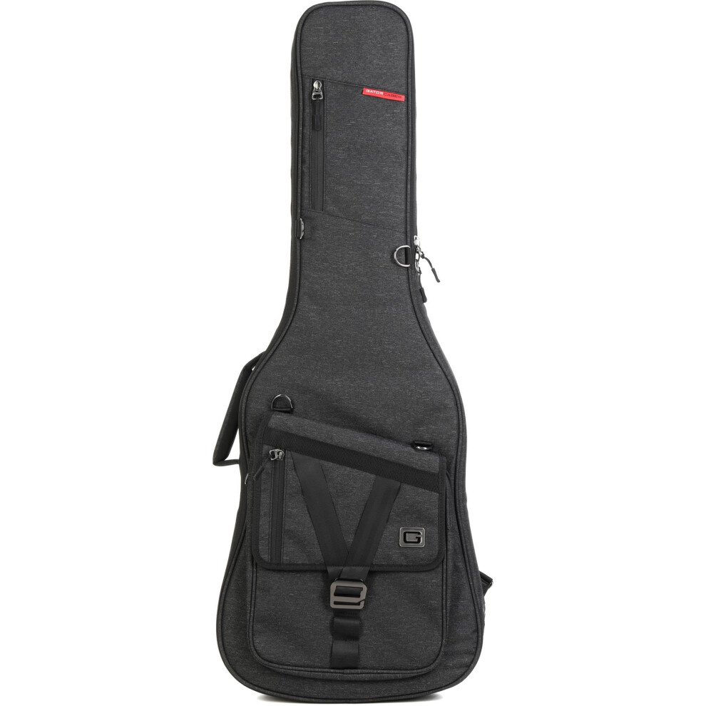 Gator GT-ELECTRIC-BLK Transit Electric Guitar Bag, Black