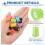 sourcing map 10pcs Potentiometer Knobs,D-Shaft Replacement Rubber Potentiometer Control Knob Replacement Push Rod Cap for DJ Controller Mixer Console 3
