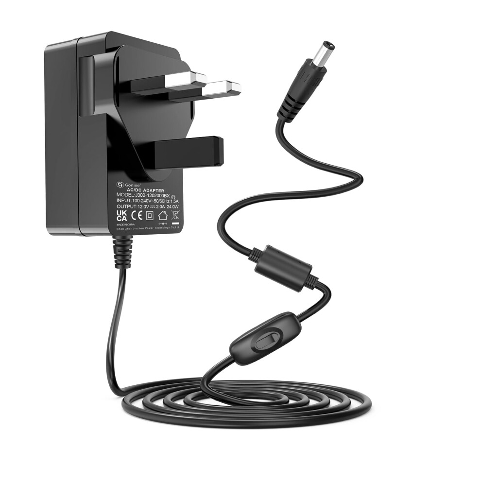 12V AC Adapter Power Cord for Alesis Recital 88-Key 61-Key Digital Piano Keyboard with Full-Sized Keys IO 14 IO 26 Recording Interface,for Williams L