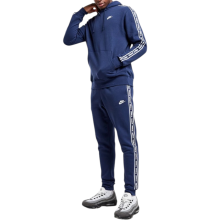 (Full Tracksuit, M) Nike Aries Club Tape Mens Tracksuit In Midnight Navy