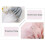 (2pcs kitten)women reusable double layer waterproof shower hair bath cap 4