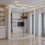 (White, 203cm) Double Mirror Sliding Door Wardrobe with Shelves 1