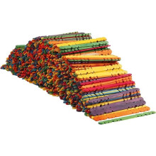 Creotime Constructieset artisanal en bois 11,5 cm multi 1000 pièces