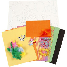 DIY-Dekorationsset - Creativ - 97422 - Multicolor - 10 Blätter - Inklusive Zubehör