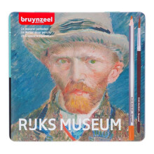 Gessetti colorati - TALENS - Vincent van Gogh - 24 colori assortiti - Astuccio metallico - Misto