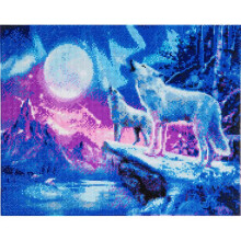 CRYSTAL ART - Timanttikirjonta taulu 40x50cm Sudet