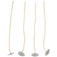 Candle Wicks - 12 cm - 10 pcs - White - Easy DIY - Mixed